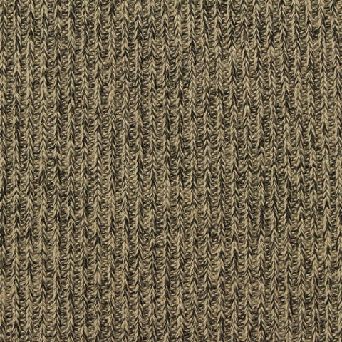 Dark Brown Marl Chunky Knit, Viscose-Poly, 225 gsm