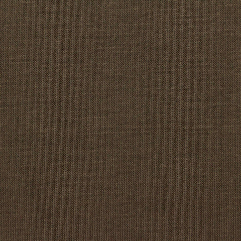 Viscose Stretch Jersey Knit Fabric, 183 gsm, 160 cm — Brown