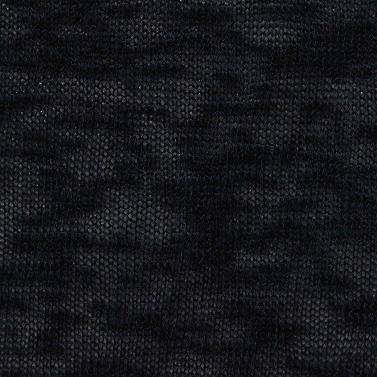 100% Polyester Chunky Knit Fabric, 141 gsm, 160 cm — Navy