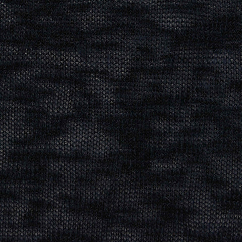 100% Polyester Chunky Knit Fabric, 141 gsm, 160 cm — Navy
