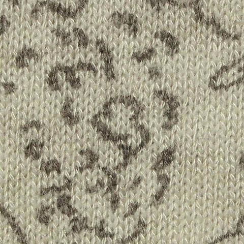 Grey Cartoon-Cloud Chunky Knit, Viscose-Poly