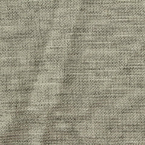 Grey Marl Jersey Knit, Poly-Cotton, 136 gsm