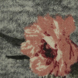 Pink Floral Chunky Knit, Polyester