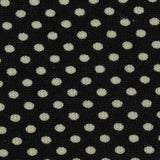 White Dots Jersey Knit, Polyester