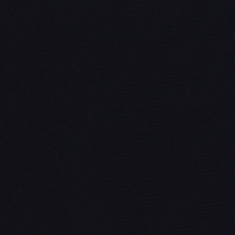 Nylon Stretch Linen-Look Fabric, 210 gsm, 150 cm — Black