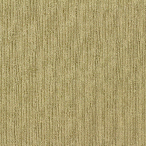 Striped Polyester Stretch Jersey Knit Fabric, 245 gsm, 160 cm — Khaki