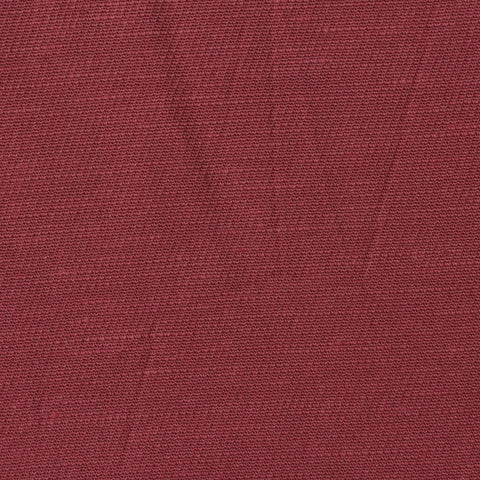 Linen Stretch Twill Fabric, 150 gsm, 150 cm — Red