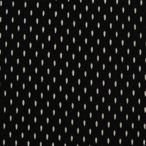 100% Polyester Warp Knit Fabric, 135 gsm, 150 cm — Black, ref EF-228079