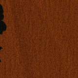 Black Floral Woven, Polyester — texture