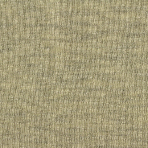 Light Olive Marl Jersey Knit