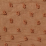 100% Polyester Chiffon Fabric, 85 gsm, 148 cm — Brown