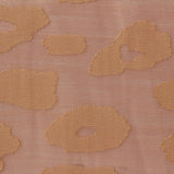 Brown Leopard Jacquard, Poly-Viscose