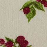 Red Leaves Crepe, Viscose