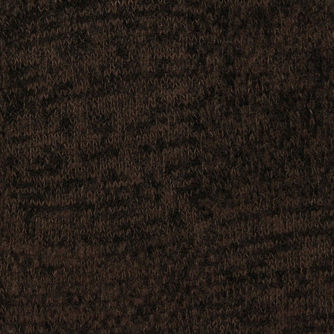 Dark Brown Marl Chunky Knit, 190 gsm