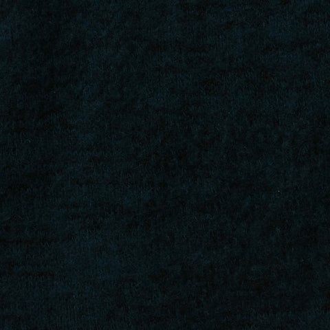 Viscose Polyester Stretch Chunky Knit Fabric, 217 gsm — Navy