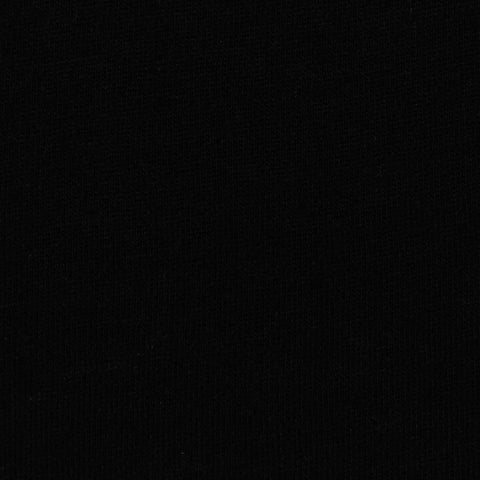 Polyester Viscose Jersey Knit Fabric, 134 gsm, 165 cm — Black