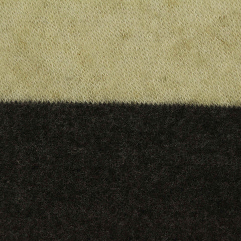 Beige Horizontal-Stripe Jersey Knit