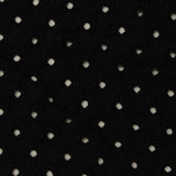 White Dots Knit, Poly-Cotton