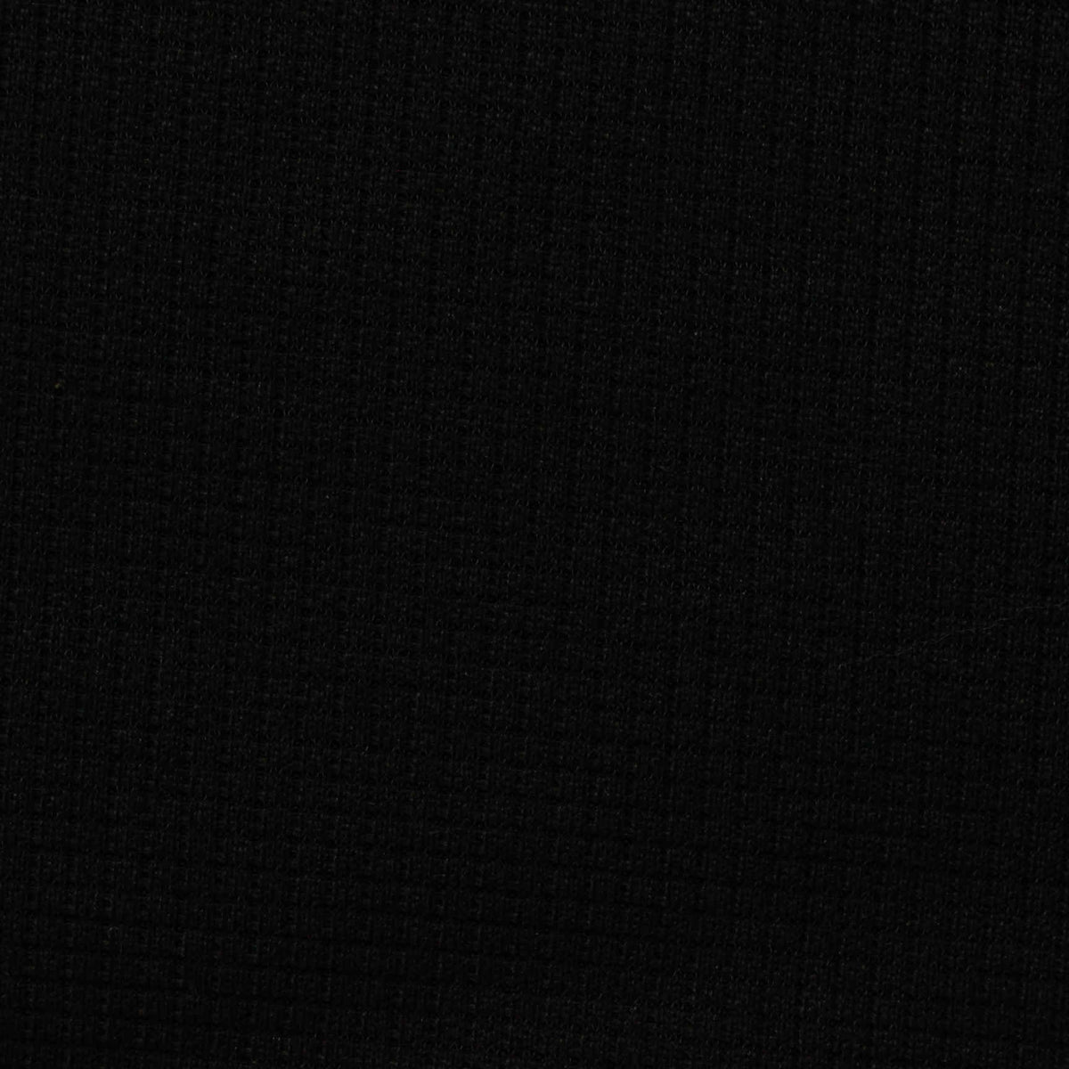 Polyester Stretch Fleece Fabric, 260 gsm — Black