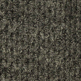 Dark Grey Marl Rib Knit, Viscose-Poly — texture