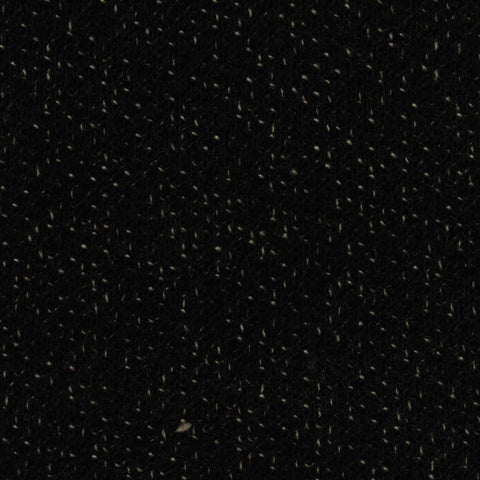 Black Marl Chunky Knit, Poly-Viscose, 321 gsm
