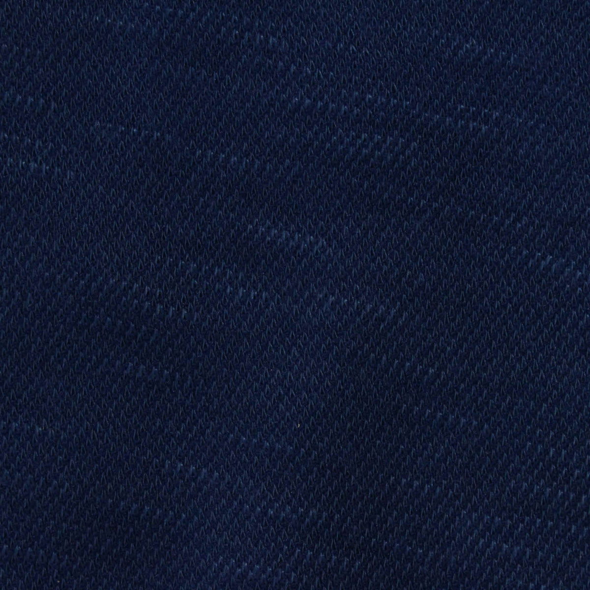 Dark Blue Heathered-Marl Interlock Knit, Polyester, 170 gsm