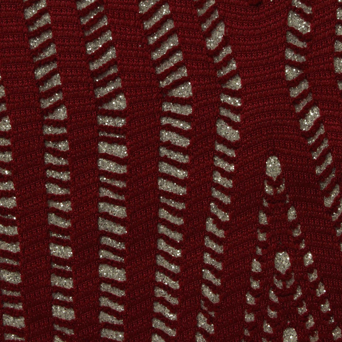 100% Polyester Knit Fabric, 275 gsm — Red