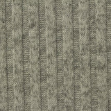 Grey Heathered-Marl Rib Knit, Polyester