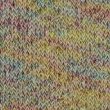 Yellow Flecks French Terry, Cotton — texture