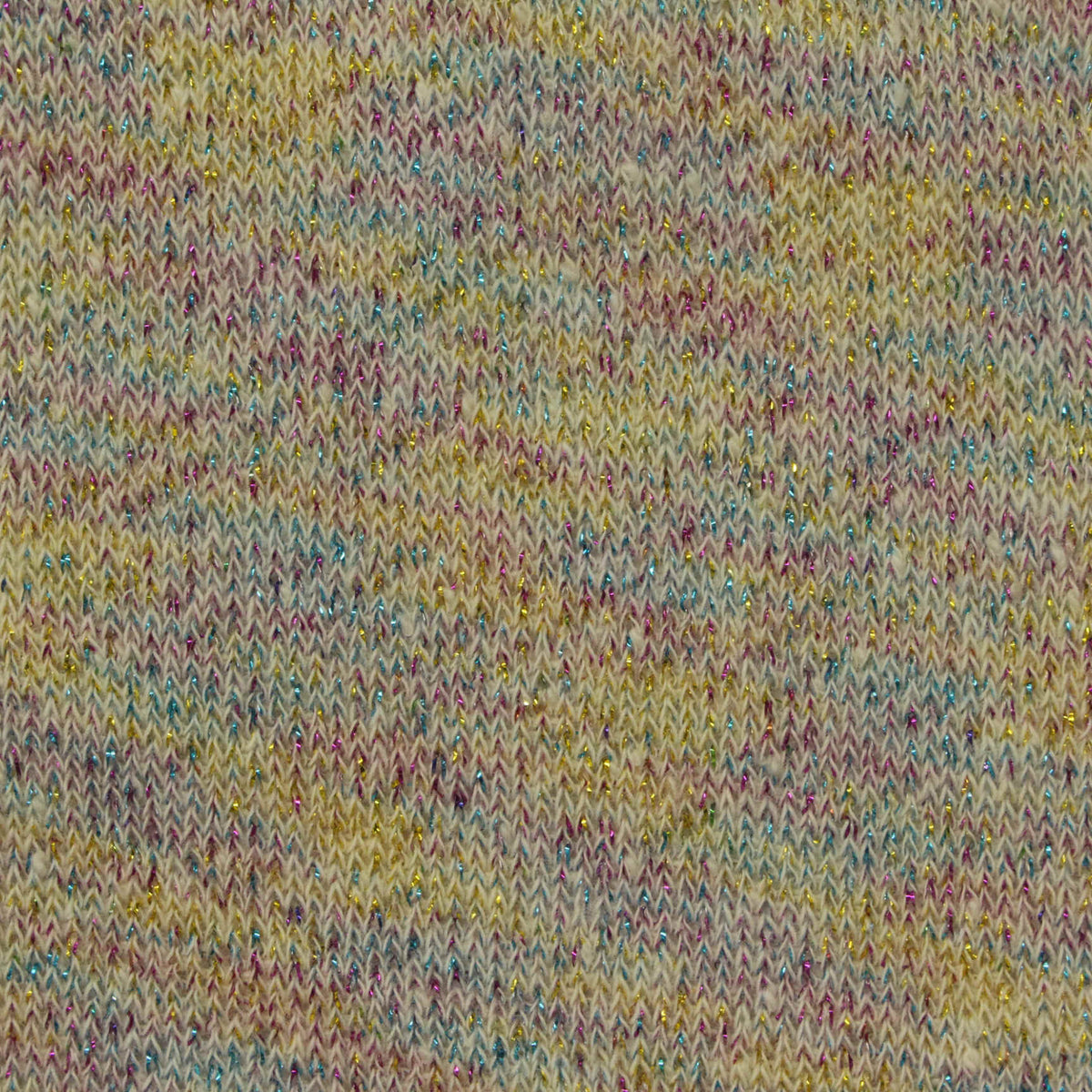 Yellow Flecks French Terry, Cotton