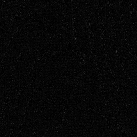 Jacquard Polyester Stretch Knit Fabric, 220 gsm — Black, ref EF-228226