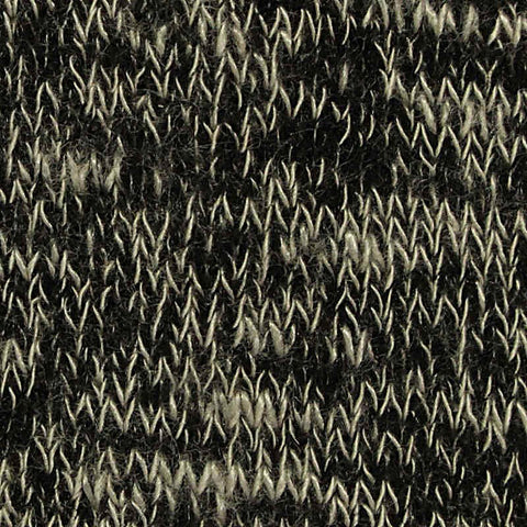 Black Marl Chunky Knit, Viscose-Poly, 180 gsm