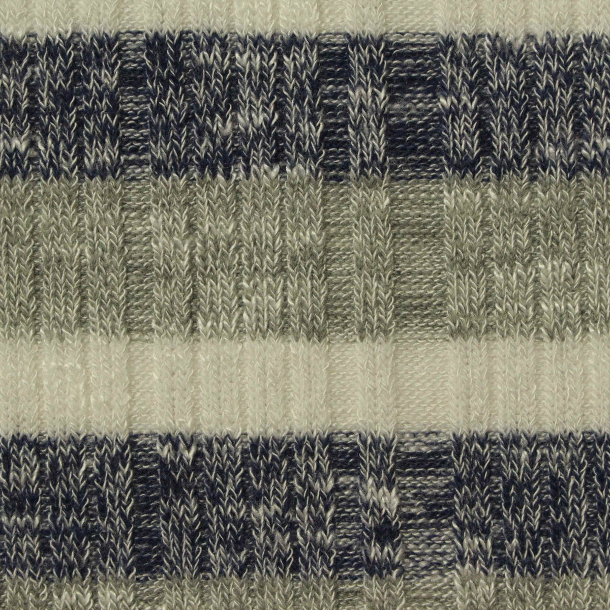 Off-White Horizontal-Stripe Rib Knit
