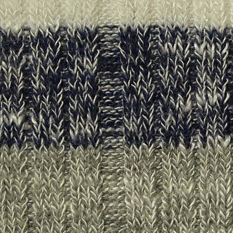 Off-White Horizontal-Stripe Rib Knit