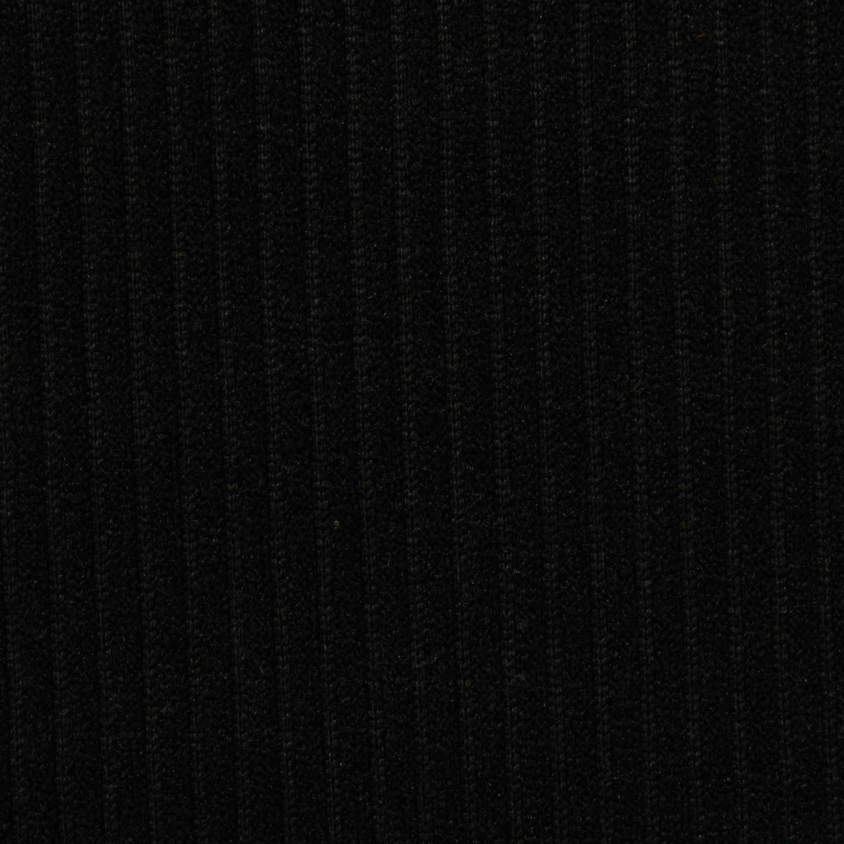 Polyester Stretch Knit Fabric, 240 gsm — Black