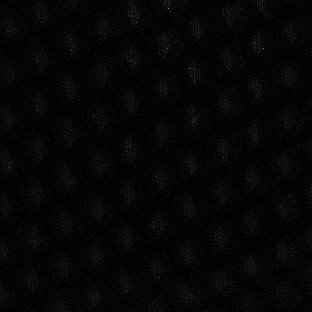 Black Tone-on-Tone Diamond Warp Knit, Polyester, 188 gsm