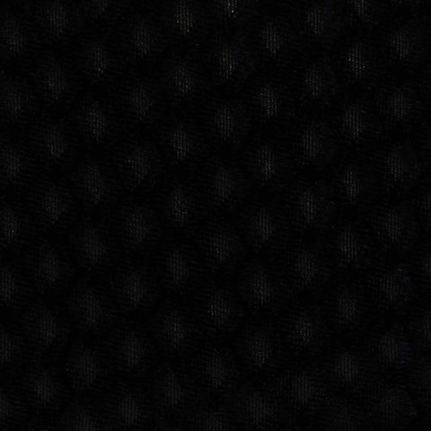 Black Tone-on-Tone Diamond Warp Knit, Polyester, 188 gsm