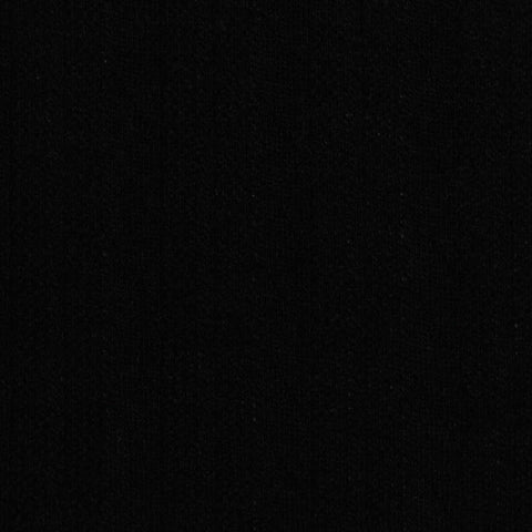 Jacquard Polyester Stretch Knit Fabric, 200 gsm — Black