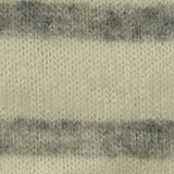 Grey Horizontal-Stripe Jersey Knit, Viscose-Poly — texture
