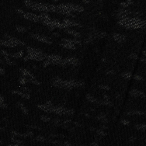Black Abstract Knit, Poly-Viscose