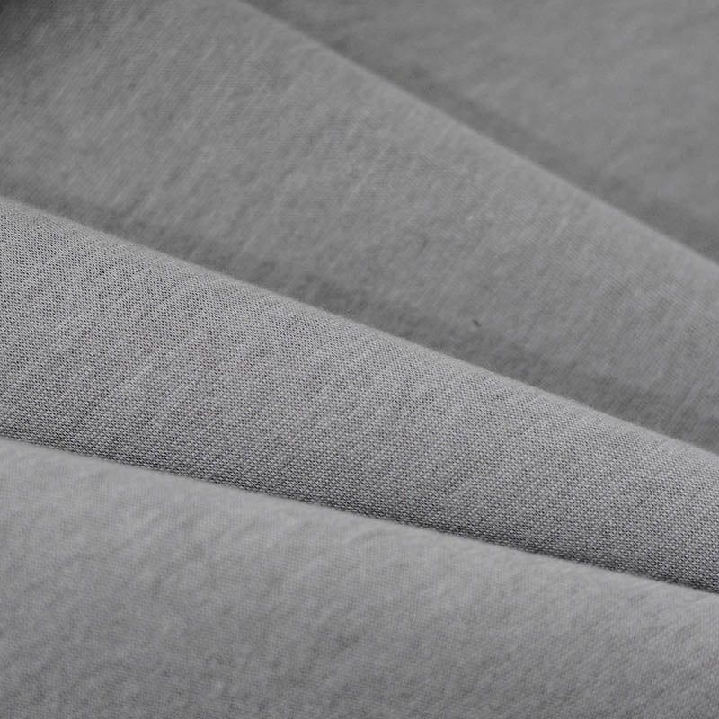 Heather Grey Marl Knit, Cotton-Viscose, 213 gsm