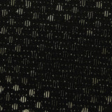Black Circles Jersey Knit, Polyester