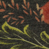 Red Floral Jersey Knit, Poly-Viscose — texture