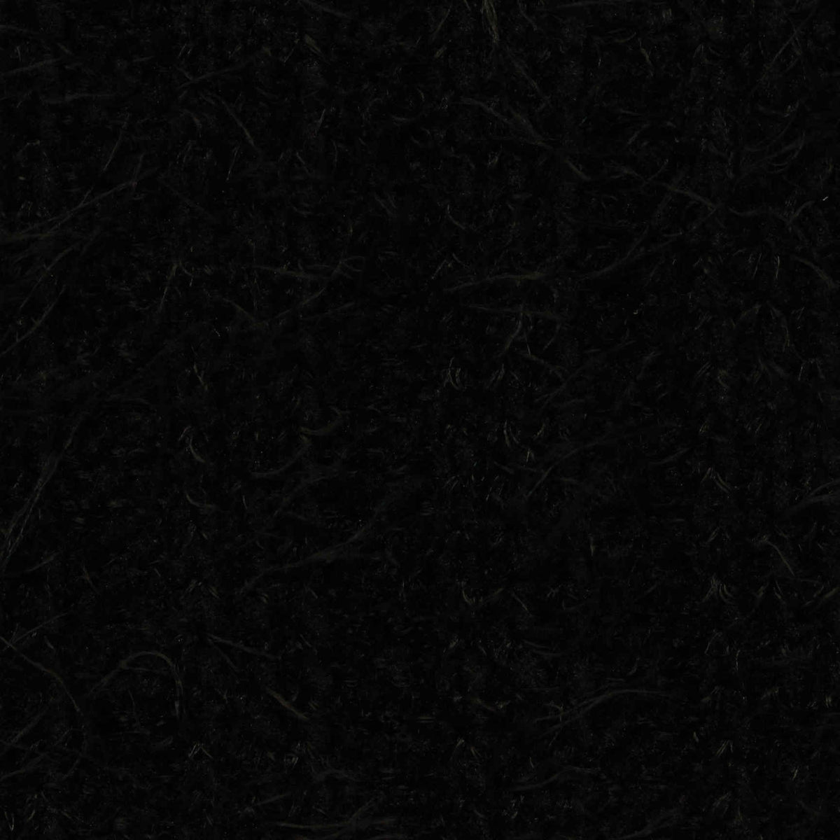 Black Textured Chenille, Polyester