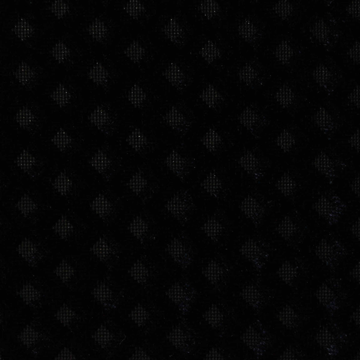 Black Tone-on-Tone Diamond Warp Knit, Polyester, 215 gsm