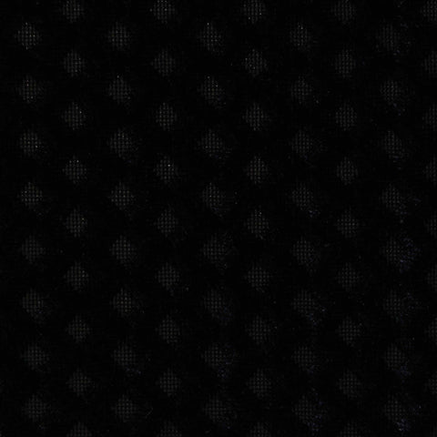 Black Tone-on-Tone Diamond Warp Knit, Polyester, 215 gsm