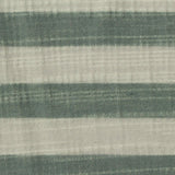 Off-White Horizontal-Stripe Crepe, Poly-Viscose