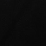 100% Polyester Faux Suede Fabric, 212 gsm, 145 cm — Black