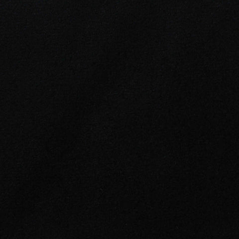 100% Polyester Faux Suede Fabric, 212 gsm, 145 cm — Black