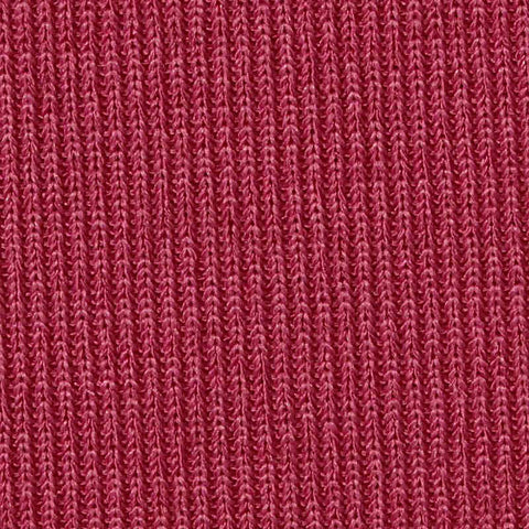 100% Polyester Rib Knit Fabric, 235 gsm — Pink